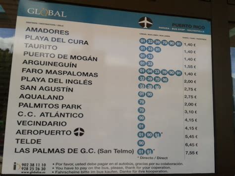 global fares gran canaria.